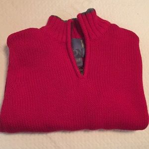 Beautiful red boy sweater
